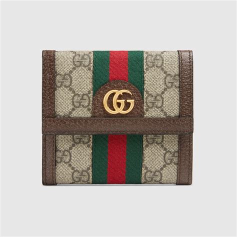 portafoglio gucci tri fold